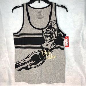 Marvel Woman’s Black Widow Tank top. Size Large.